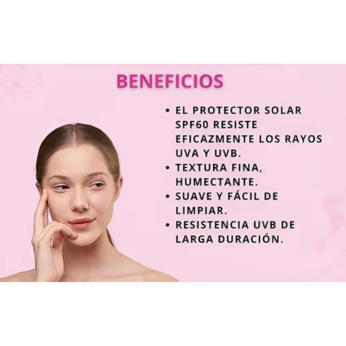 Vista 3 de Protector solar SPF60 PA+++